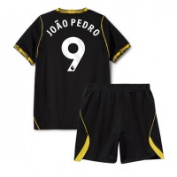 Chelsea Joao Pedro #9 Bortaställ Barn 2026-27 Korta ärmar (+ Korta byxor)